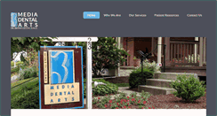 Desktop Screenshot of mediadental.com